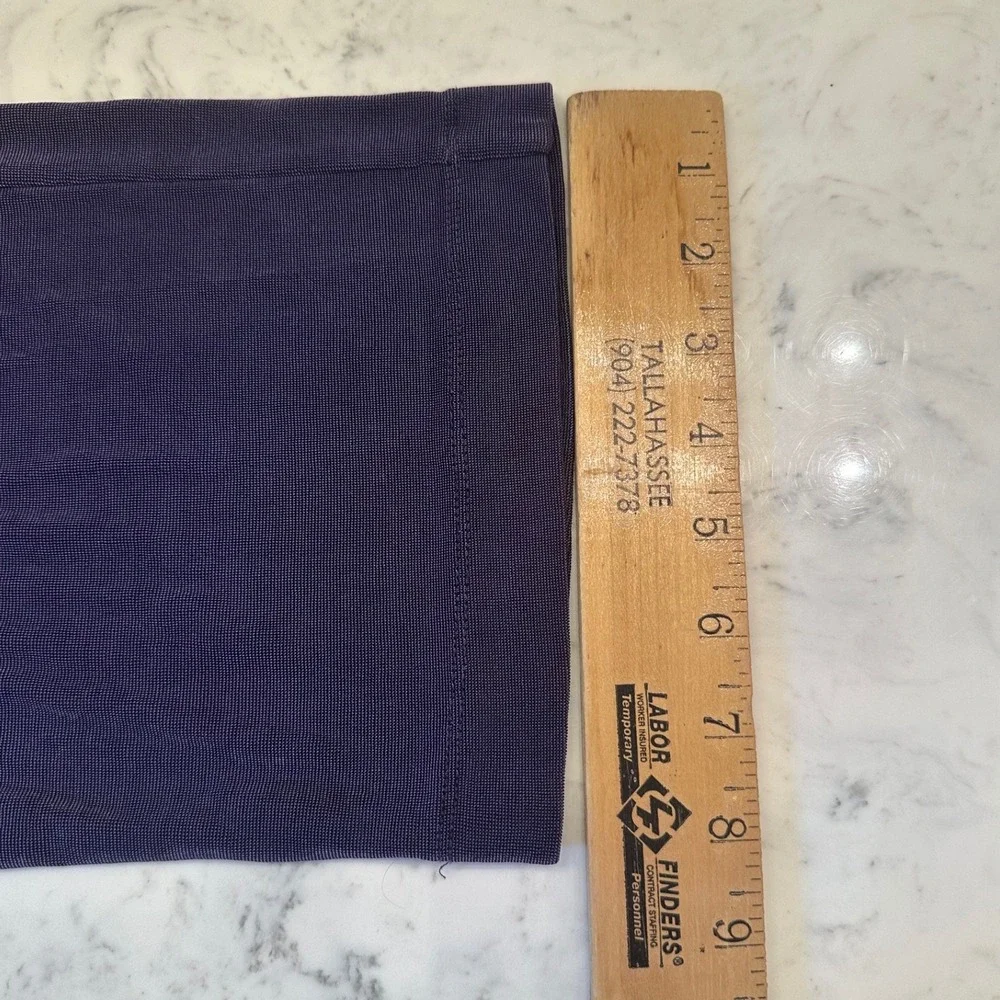 Chicos Travelers Purple 2 Piece Set Tunic Pants Women M Petite Travel Resortwear - Picture 8 of 13